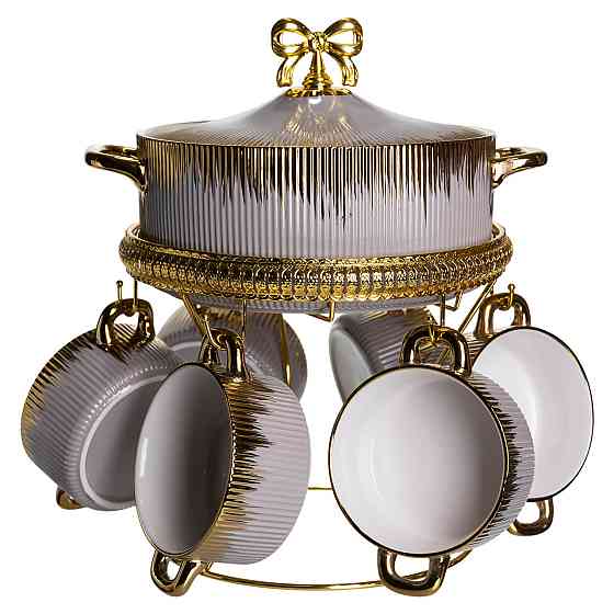 Суповой сервиз на 6 персон с подставкой и бульонницами Киев