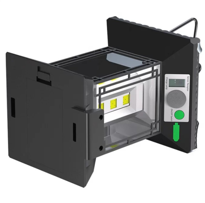 Ліхтар кемпінговий CL-T60 із сонячною батареєю і датчиком руху 8837 Вінниця - фото 2