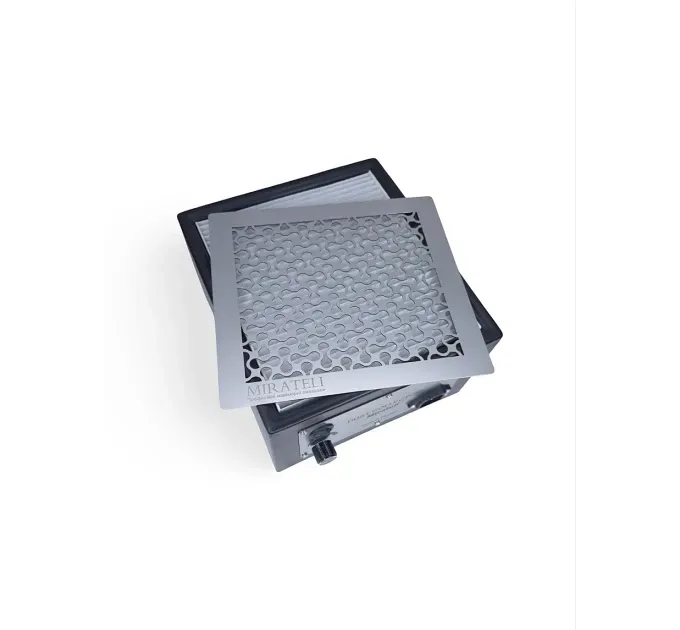 Витяжка настільна для манікюру SV 5 pro з Нера фільтром професійна (решітка металік) Київ - фото 3