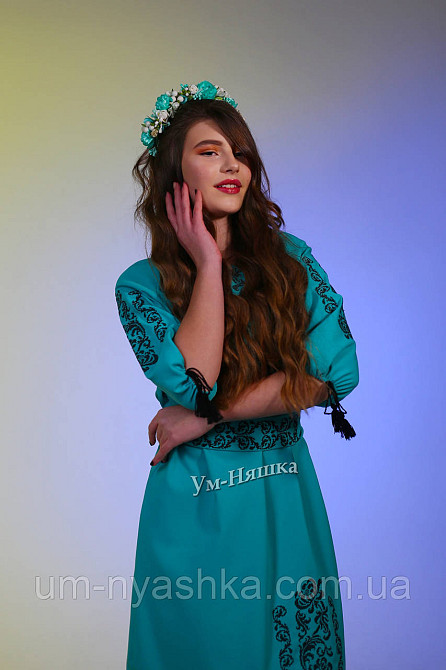 Жіноча вишита сукня Надія Кривий Ріг - фото 2