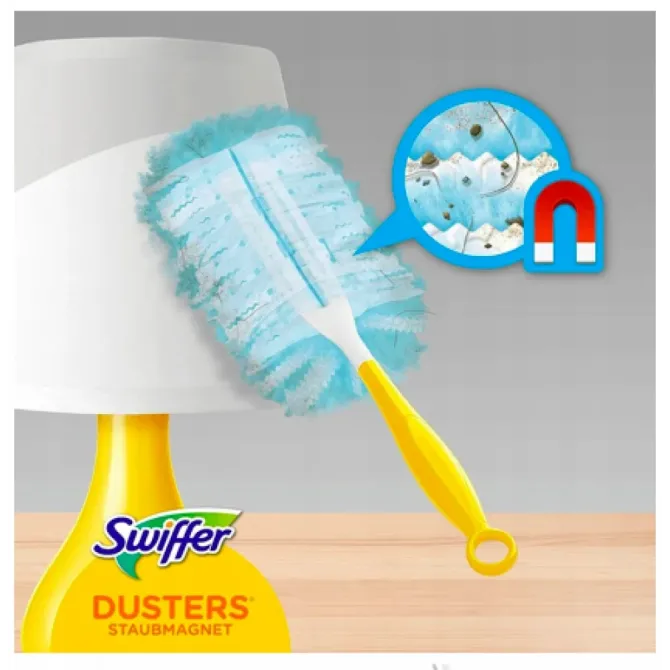 Набір для прибирання Swiffer 2in1 Kit Швабра + 1 шт. щітка від пилу + 8 шт. сухих серветок для сухог Львів - фото 2