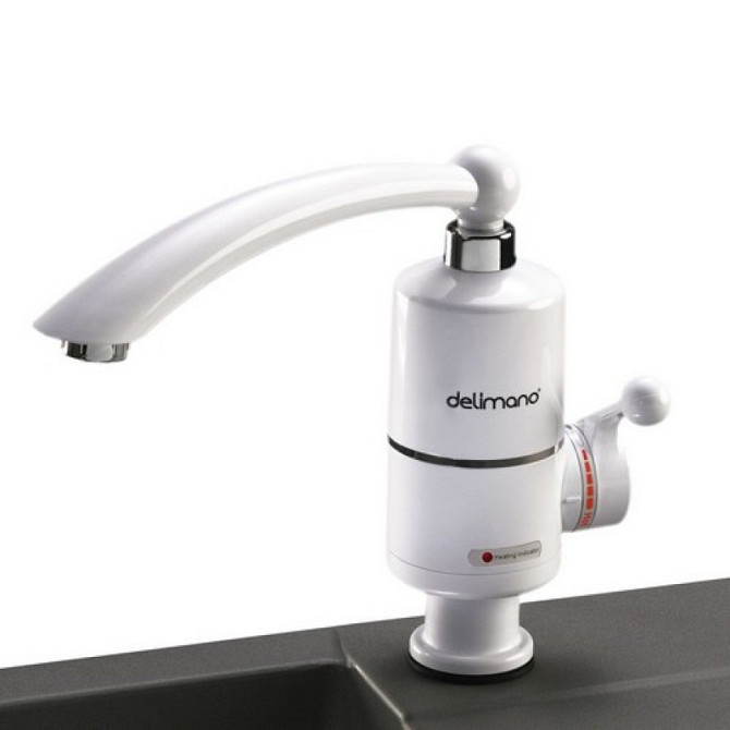 Мгновенный Водонагреватель Проточной Воды DIGITAL Classic 3кВт, 3кВт, белый 220-240V/50 Hz, быстрый  Киев - изображение 3