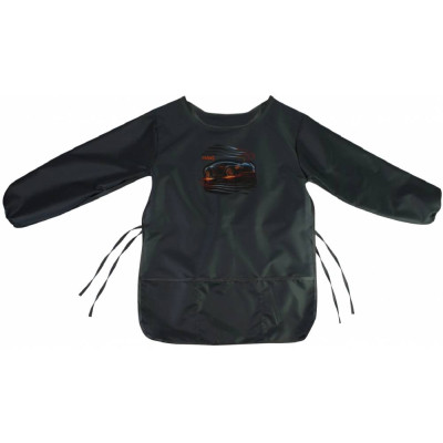 Фартук для творчества Maxi зі спинкою та рукавами, 58*41 см, сір (MX61491-10) Винница - изображение 1