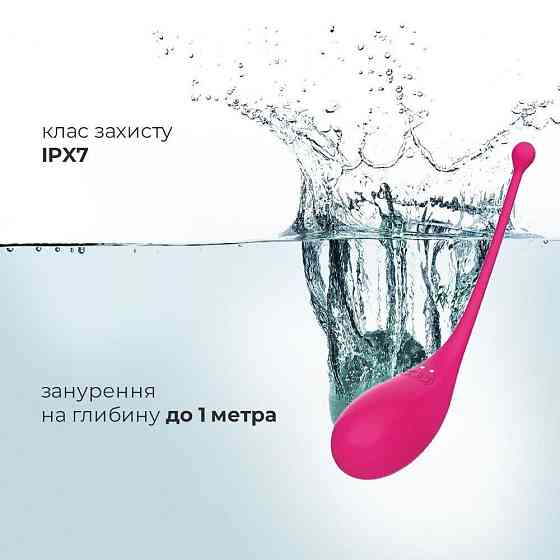 Смарт-виброяйцо Adrien Lastic Palpitation Pink с глубокой вибрацией Sex Aura Киев