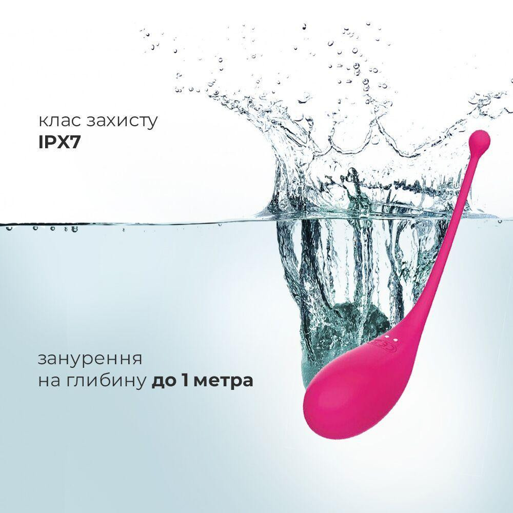 Смарт-виброяйцо Adrien Lastic Palpitation Pink с глубокой вибрацией Sex Aura Киев - изображение 4