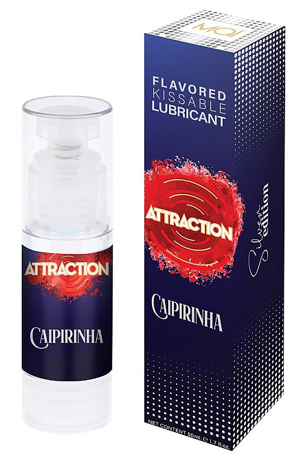 Оральный лубрикант на водной основе с ароматом кайпиринья Mai - Attraction Flavored Kissable Lubrikant Sex Aura Киев - изображение 1