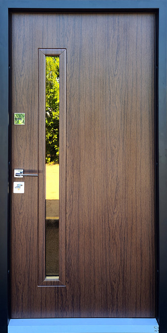 Двери входные металлические Страж BEREZ Smart Street PF Rio-S 850х2040 мм дуб Левые Киев - изображение 2