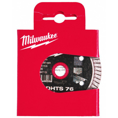 Круг відрізний Milwaukee для M12 FCOT, алмазний DHTS 76, 76мм (4932464715) Вінниця - фото 3