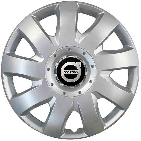 Автомобільні модельні ковпаки R15 Volvo 311 4шт, SJS, сріблясті Київ