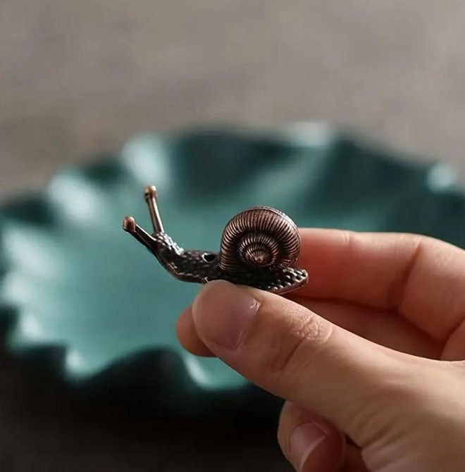 Металевий тримач для пахощів "Равлик", підставка для ароматичних паличок у стилі Дзен (1 шт.) Київ - фото 4