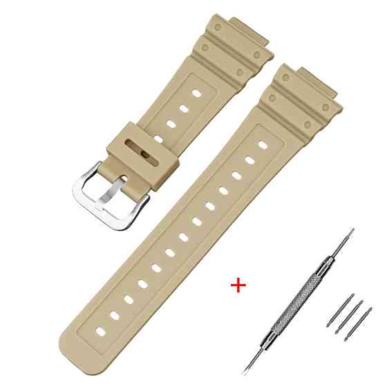 Ремешок для Casio G-Shock GA-2100/2110 Beige SI SBR Киев