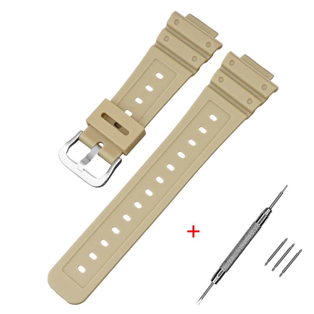 Ремешок для Casio G-Shock GA-2100/2110 Beige SI SBR Киев - изображение 1