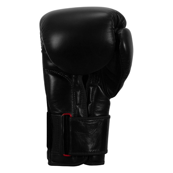 Боксерські рукавиці TITLE Boxing Ko-Vert Black 12 oz (бинти 4м. в комплекті) Каменское - изображение 7