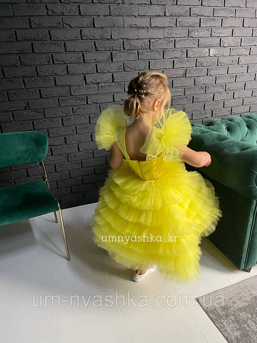 Желтое нарядное платье на девочку костюм Солнышко, Цыпленок, Уточка, Одуванчик Кривой Рог - изображение 6