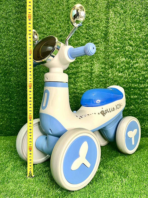 Біговел - толокар JOY музика укр озвучка підсвічування Блакитний (JL-60078) Чернигов - изображение 10