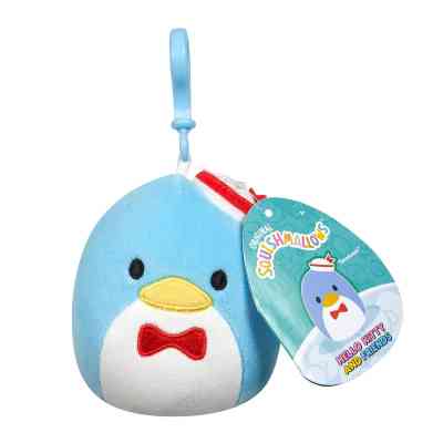 М&apos;яка іграшка Squishmallows на кліпсі - Такседо Сем 9 см (SQSN00276) Вінниця