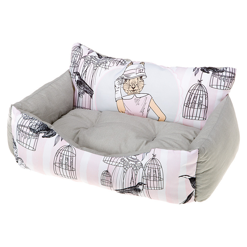 Лежанка - мягкое место для собак и кошек Ferplast Royal Lady Rabbit (Ферпласт Роял Леди Ребит) 78 х 56 х h 28 см - 80 Запорожье - изображение 1