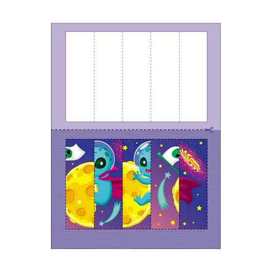 Розвиваючі зошити "Прибульці" 20413 пазли-розрізалки Вінниця