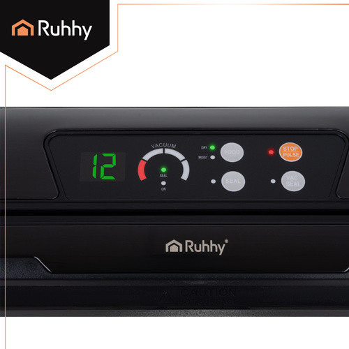 Вакуумный упаковщик для продуктов 9 л/мин с ножом и фольгой Ruhhy (24755) 110 Вт Нововолынск - изображение 5