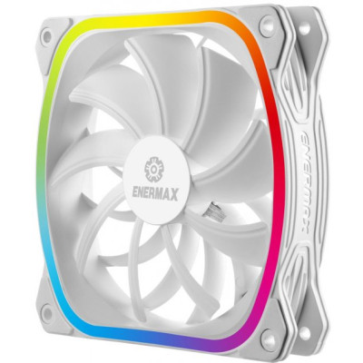 Кулер до корпусу Enermax SQUA RGB WHITE 3x 120 mm (3 PACK) (UCSQARGB12P-W-BP3) Вінниця - фото 4
