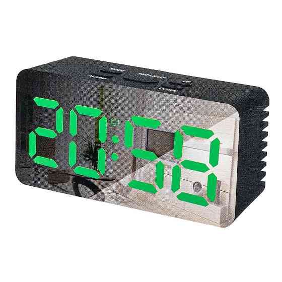 Годинники електронні DS-3658L "Зелена підсвітка" Дніпро