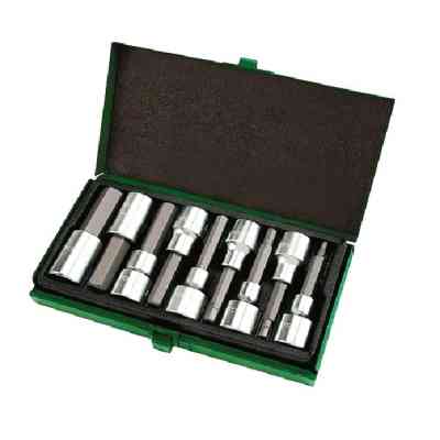 Набір головок Toptul шестигранник 1/2" Н4-Н17 80мм (GAAD0905) Вінниця