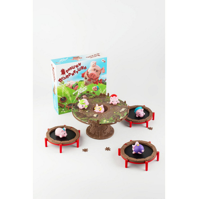 Настільна гра "Хрюшки - попригушки" FGS63 українською мовою Вінниця - фото 7