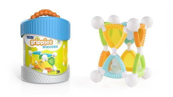 Магнітний конструктор Guidecraft Grippies Windows, 16 деталей (G8315) Харків - фото 17