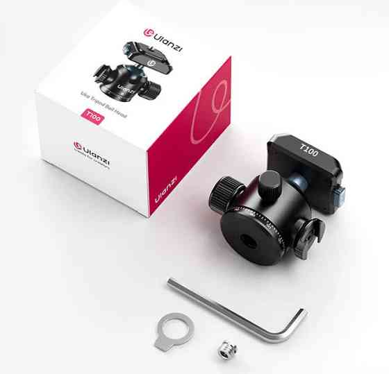 Головка штативная шаровая 360 6кг Uka Ulanzi T100 Киев