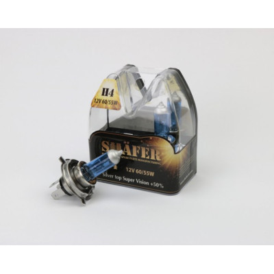 Автолампа SHAFER H412V60/55WSilvertopSuperVision+50 (SL3004S) Вінниця - фото 1