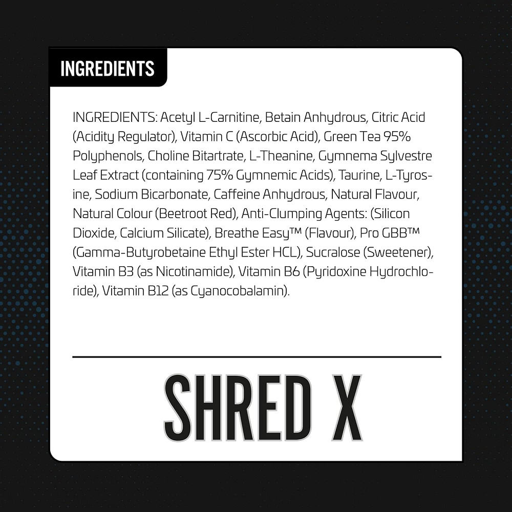 Жироспалювач Applied Nutrition Shred X Fat Burner (300g - 30 Servings) (Lemon Ice Tea) Луцьк - фото 2