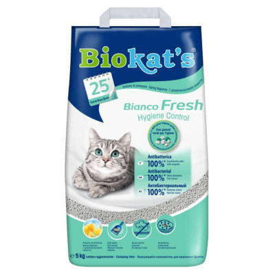 Наполнитель для туалета Biokat's BIANCO FRESH 5 кг (4002064617114) Винница - изображение 1