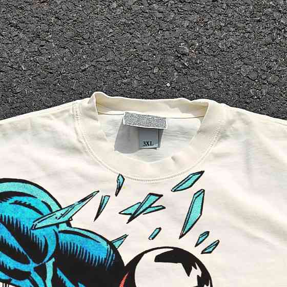 Футболка чоловіча з принтом аніме Аніме Веном Сймбіоте Віллаін оверсайз (S/M/L) Черний Дніпро