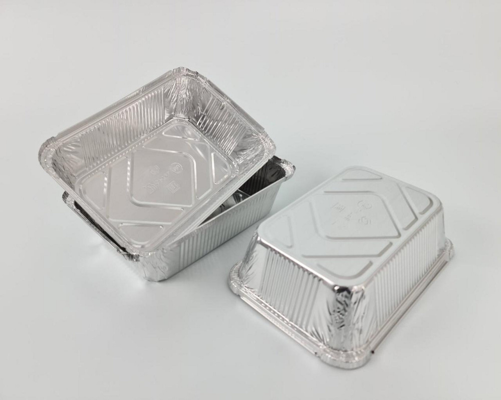 Алюмінієвий Контейнер прямокутний 1300 мл SP74L 100 штук (1 пач.) Харків - фото 5