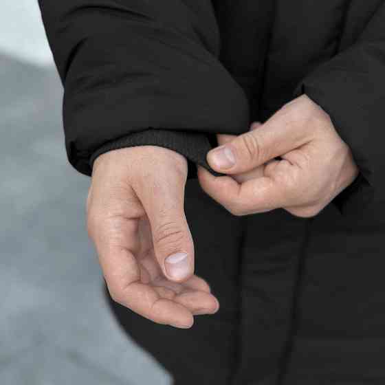 Мужская зимняя куртка черная Pobedov Legas Киев