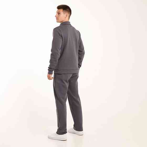 Темно-сірий спортивний костюм для чоловіків Pobedov Binance. Весна осінь спортивний комплект Київ