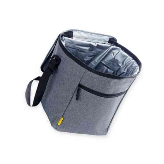 Термосумка 230х230х300мм 16л сіра Мукачево