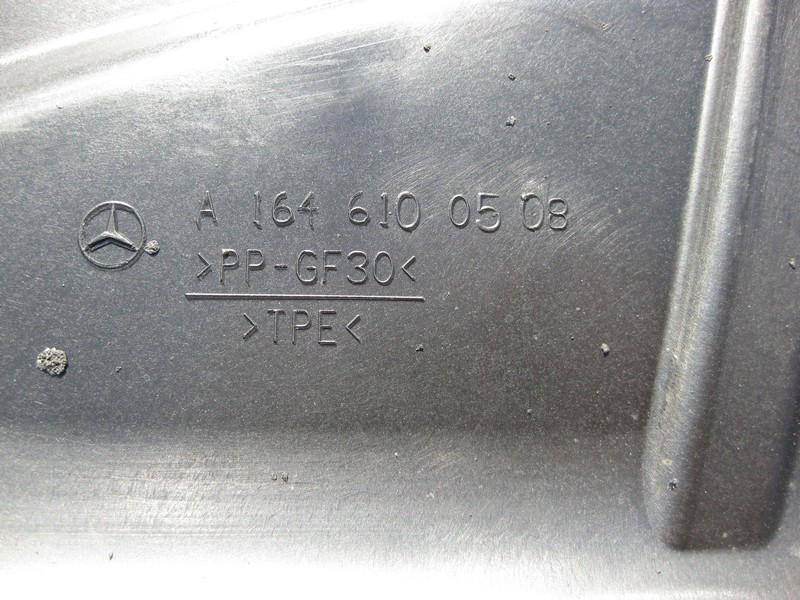 Mercedes-Benz  A1646100508 Захист днища збоку ззаду лівий ML W164 Одеса - фото 3