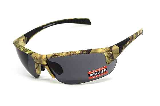 Окуляри захисні Global Vision Hercules-7 Forest Camo (gray), сірі в камуфльованій оправі Запоріжжя