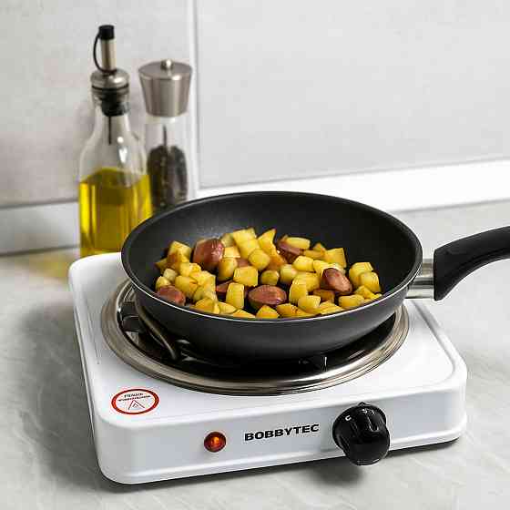 Настільна електроплита на одну конфорку 1000Вт,HP-01S SBR Київ