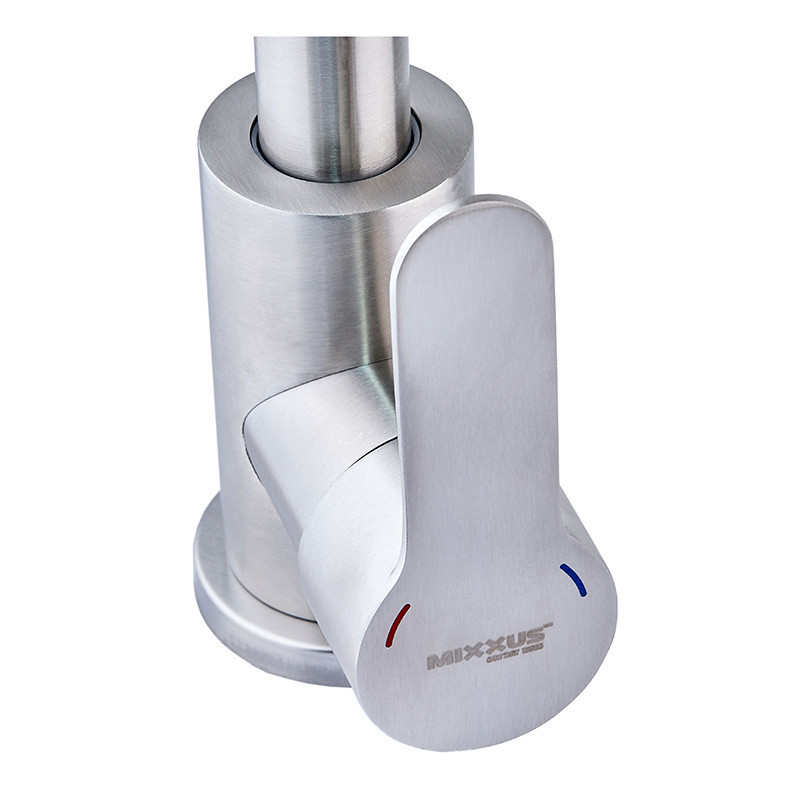 Смеситель для умывальника Mixxus DAX-001-C из нержавеющей стали MX1339 Харьков - изображение 2