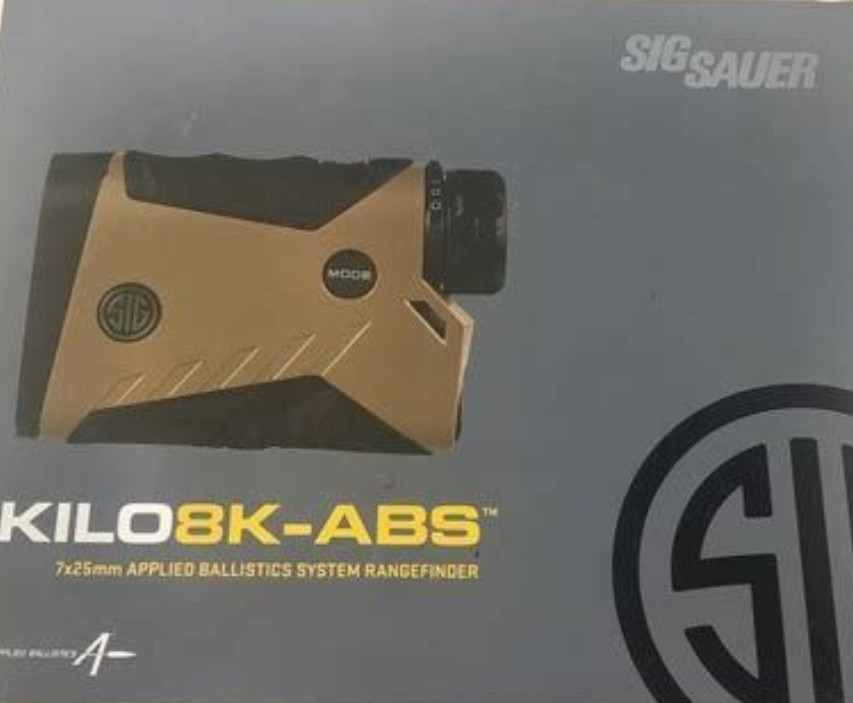 Лазерний далекомір Sig Sauer KILO8K ABS 7x25mm APPLIED BALLISTIC Харків - фото 2