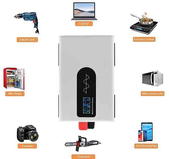 Інвертор Houli 12 В 220 В чистий синус 5000 Вт. Харків