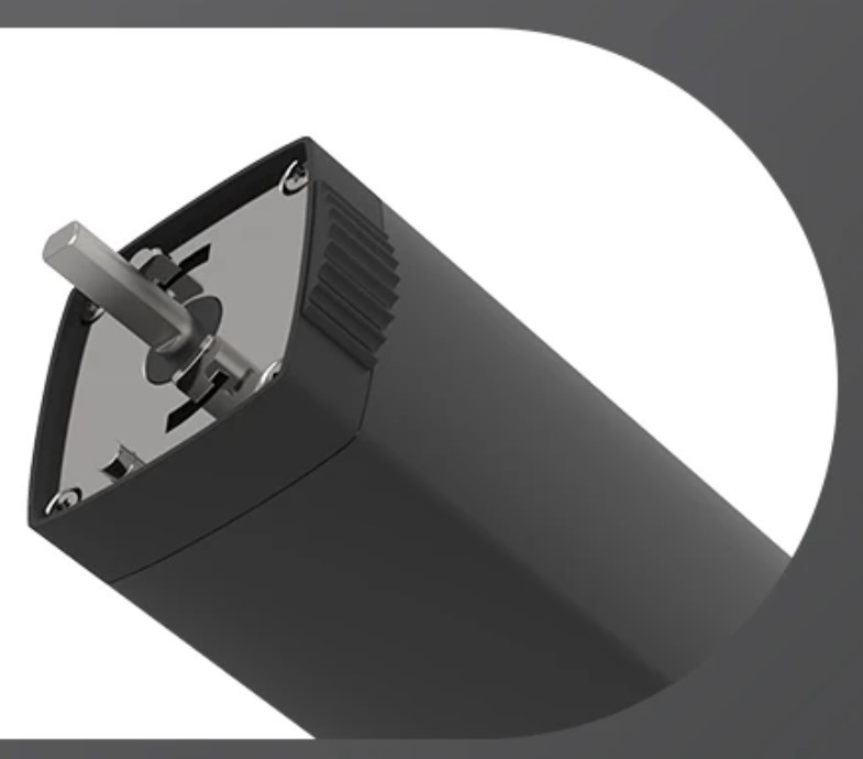 Розумний безшумний мотор для карниза з Wi-Fi управлінням Livolo чорний Коломия - фото 7