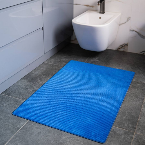 Килим універсальний для підлоги ТМ Dariana Шелл 45*75см синій Житомир - фото 13