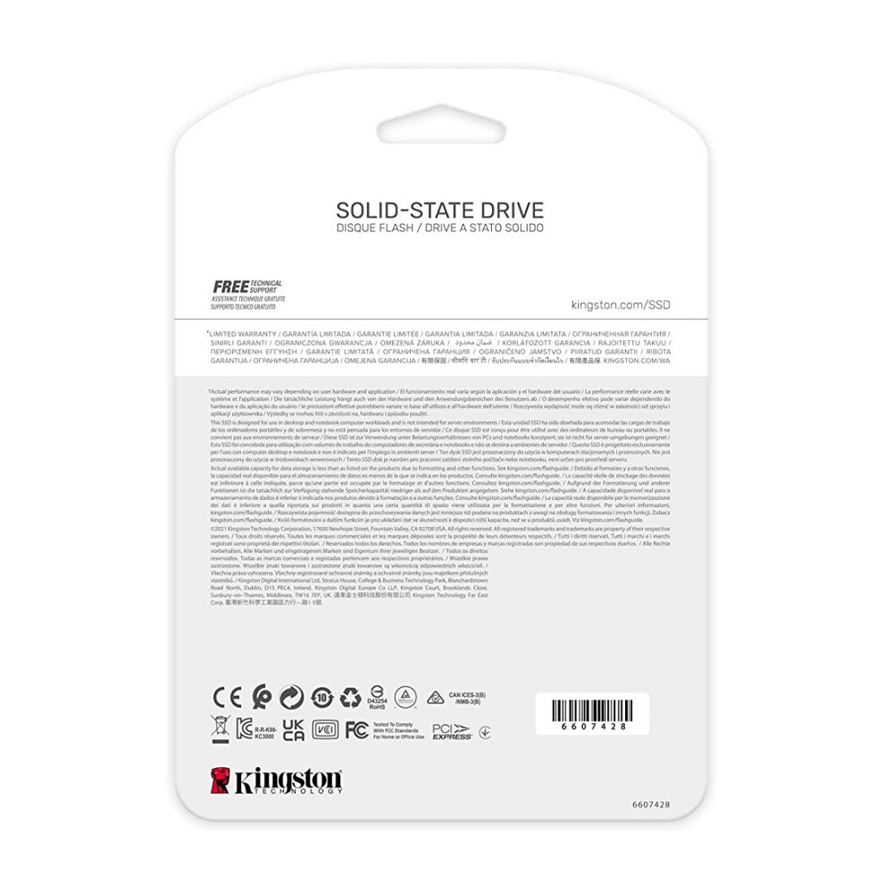 Накопитель SSD M.2 Kingston KC3000 1024GB NVMe 2280 PCIe 4.0 x4 3D NAND TLC Одесса - изображение 5