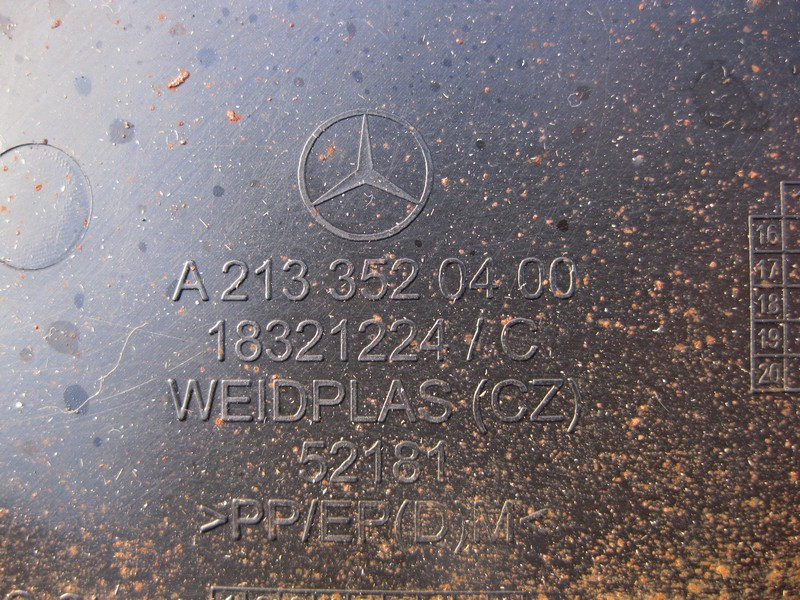 Mercedes-Benz  A2133520400 Облицювання заднього нижнього правого важеля під амортизатор E-Class W213 C238 C-Class W205 CLS C257 Одесса - изображение 3