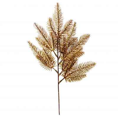 Декоративна гілка YES! Fun хвойна, 50см, гліттер (974597) Вінниця