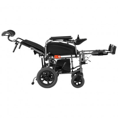 Складаний електровізок для інвалідів з розкладною спинкою та підголовником OSD-D130HL Дніпро - фото 3