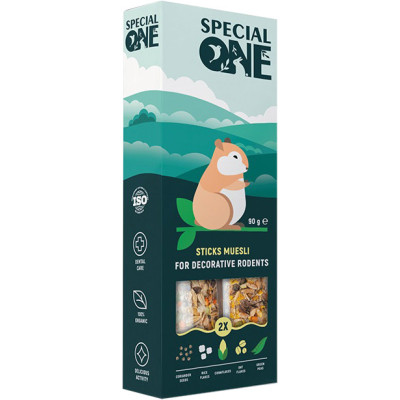 Витамины для грызунов Special One "Мюсли" 90 г (4823082423484) Винница - изображение 1